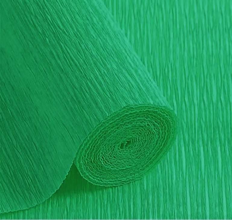 LCREATE LCREATE LCREATE Crepe Paper Roll 8.2ft Long 17 Inch Wide for Wedding Ceremony Various Large Festivals Decoration (19-Mint Green) - Image 1